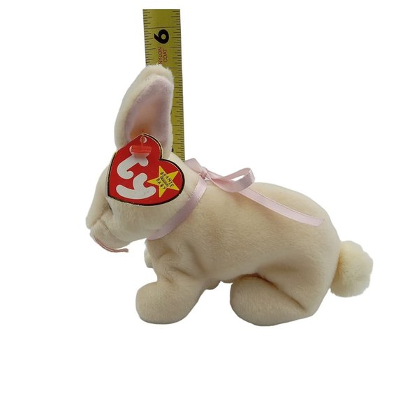 Ty Beanie Baby - Nibbler the Bunny Rabbit 1998 - Picture 10 of 11